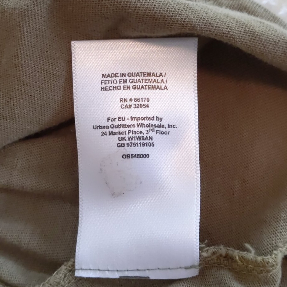 We the Free Continental Peplum Tank, Army Green - Picture 11 of 11